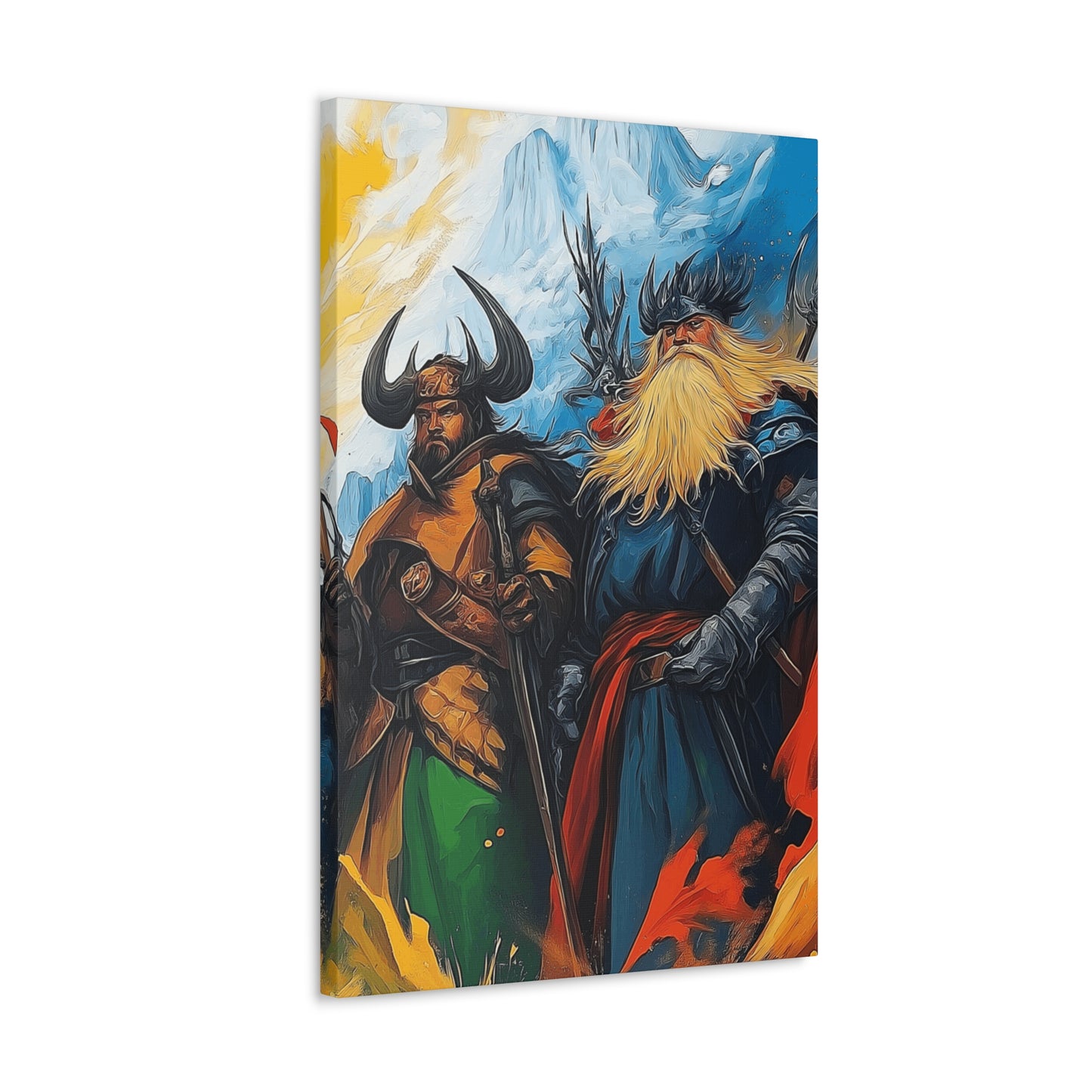 Canvas Gallery Wraps - Warriors 22 Wall Art