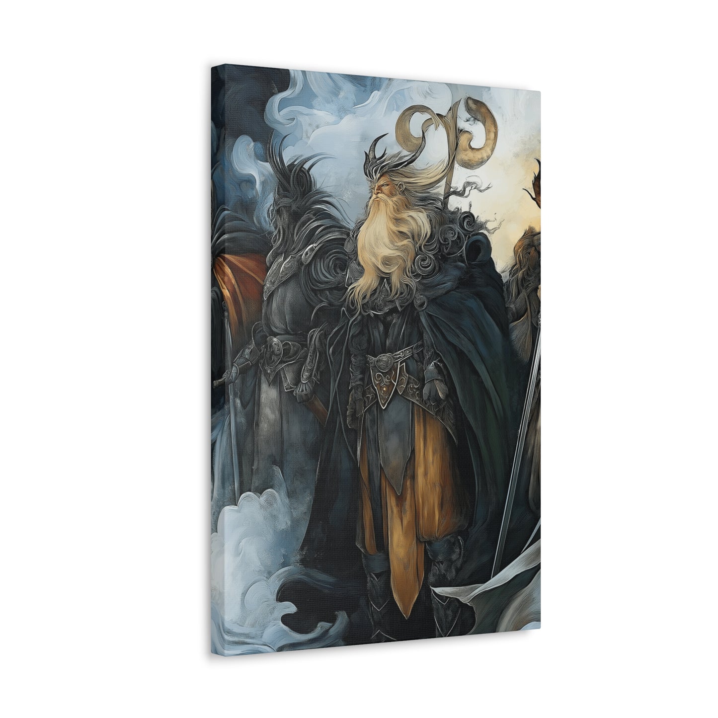 Canvas Wrap Warrior Leader Wall Art