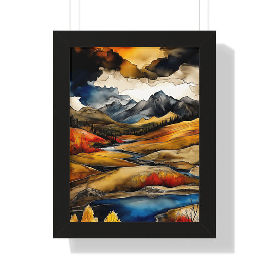 Vertical Poster - Majestic Mountains 2