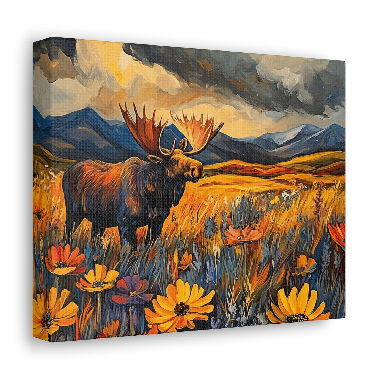 Canvas Gallery Wraps - Small Moose Item Wall Decor