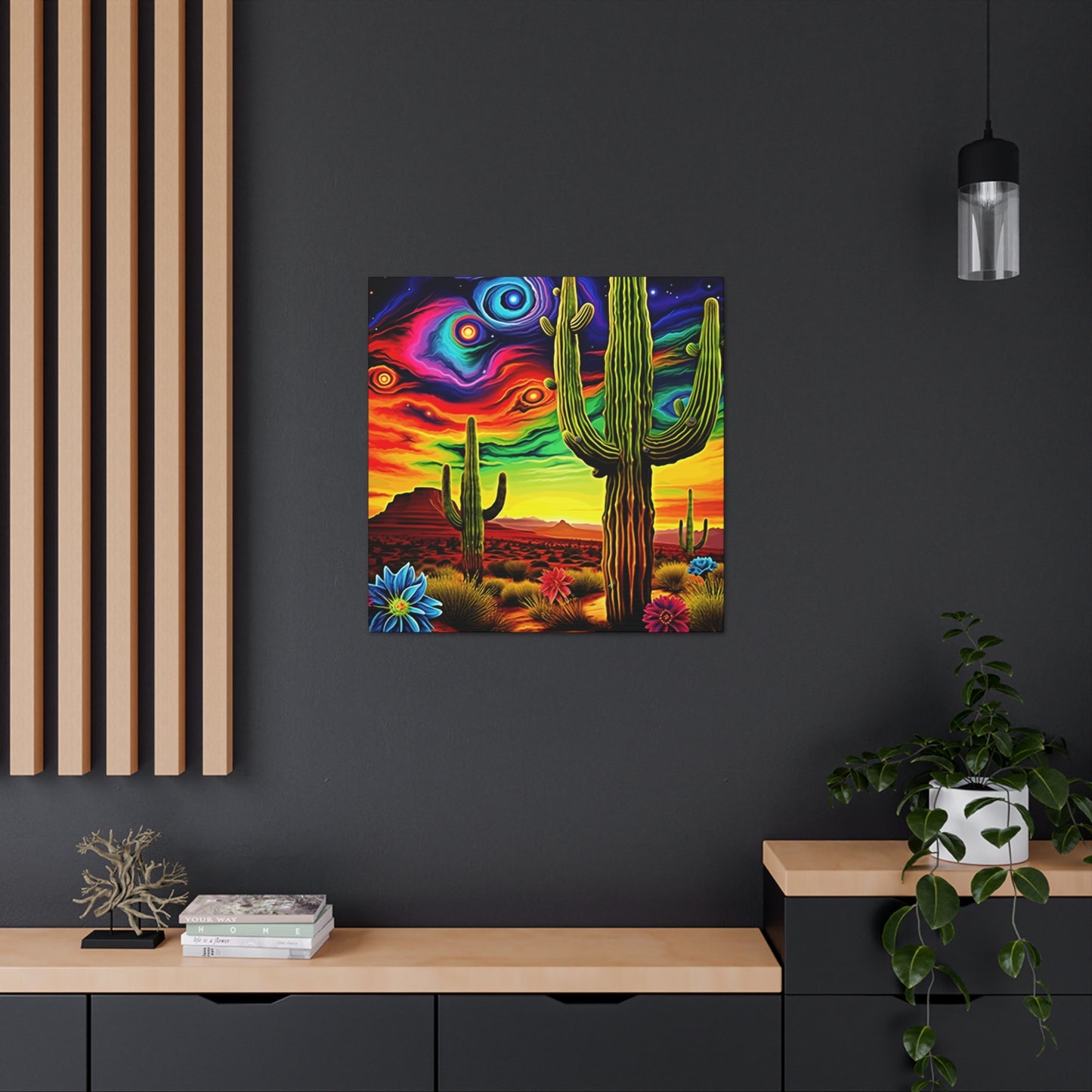 Saguaro Sky 2a Canvas Gallery Wraps