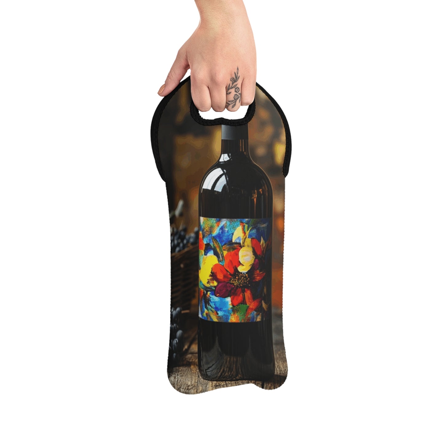 W.Bottle Wine Tote Bag