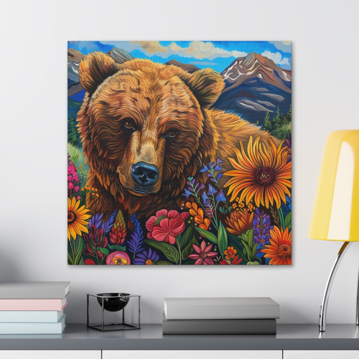 Brown Bear Canvas Gallery Wraps