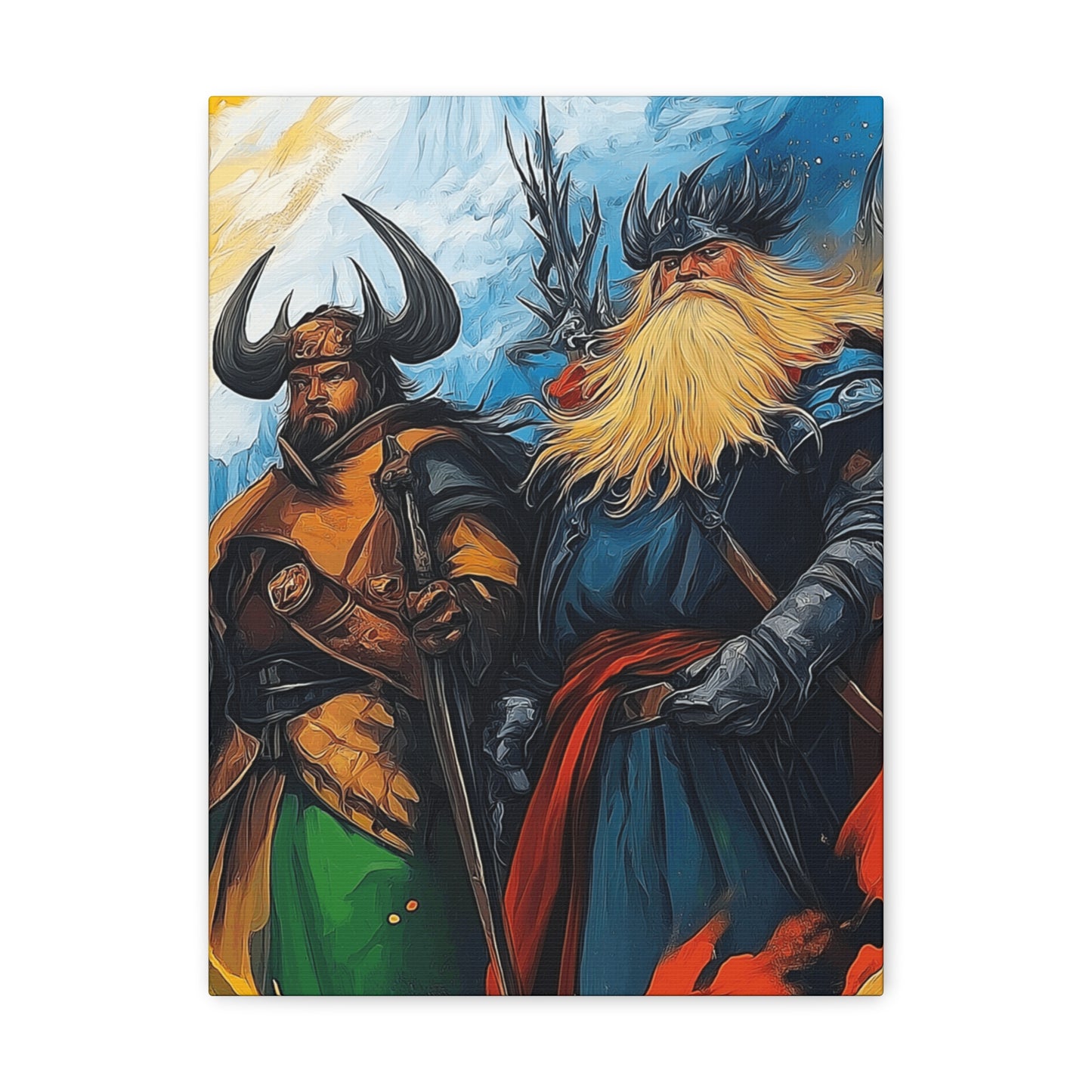 Canvas Gallery Wraps - Warriors 22 Wall Art