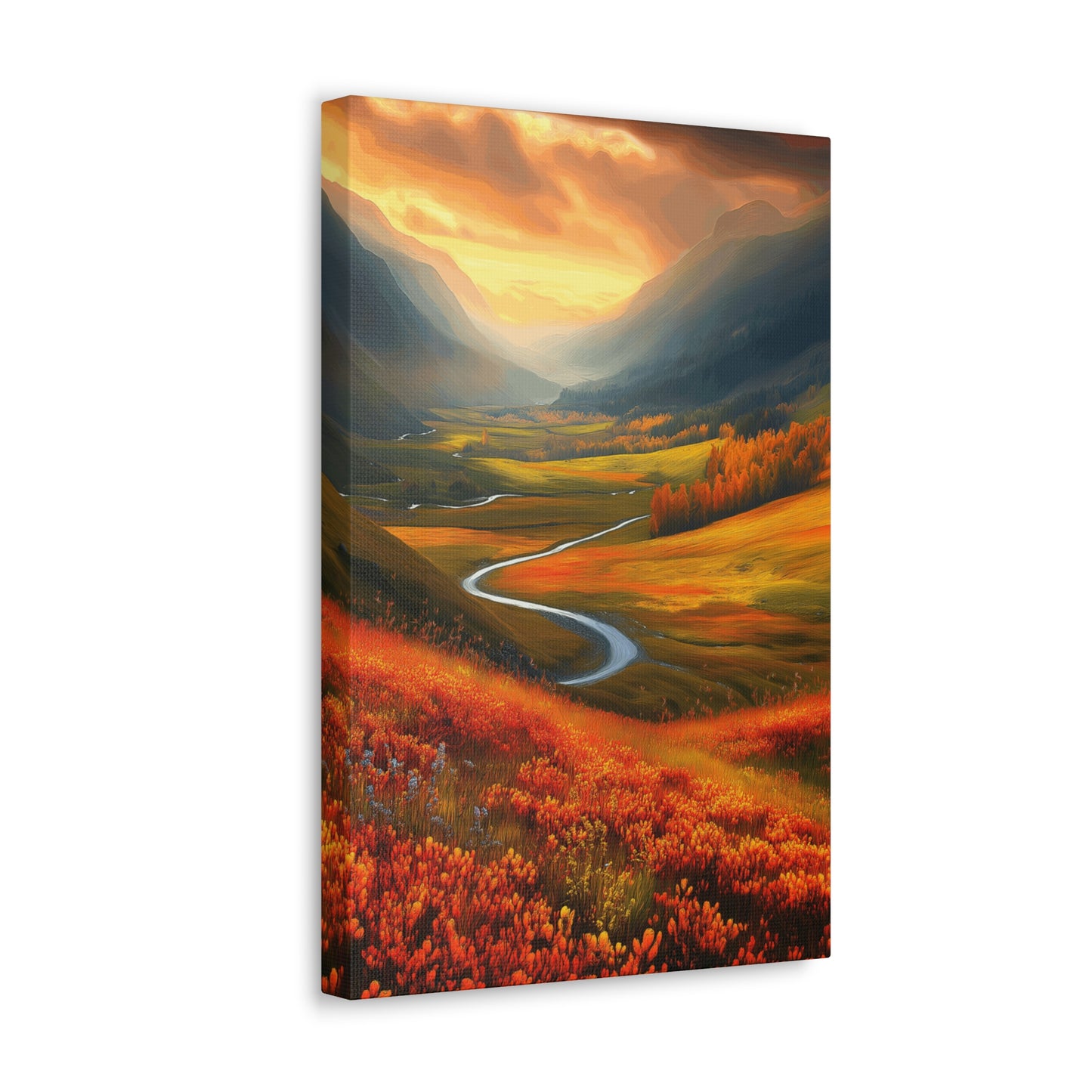 Canvas Gallery Wraps - Rocky Mt Valley #1