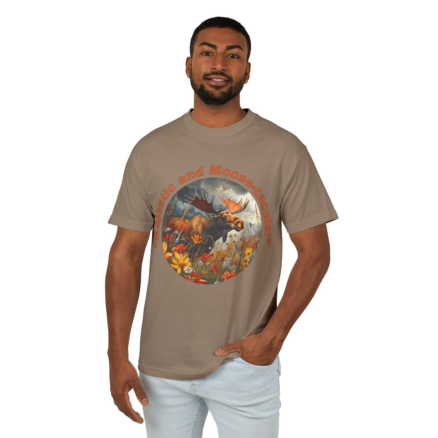 Moose Unisex Tee - Majestic Moose Design