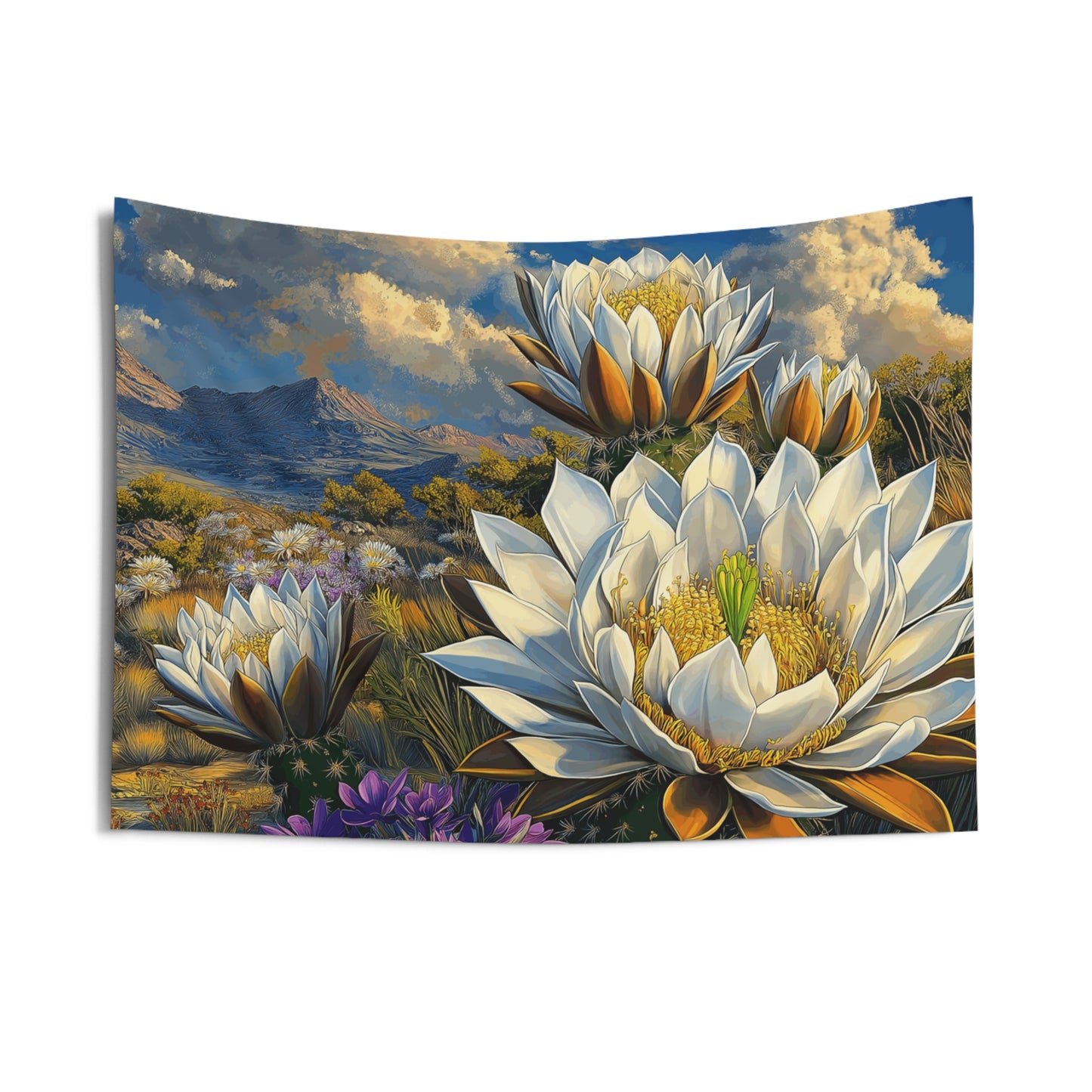 Tapestry - Bold Cacti Landscape