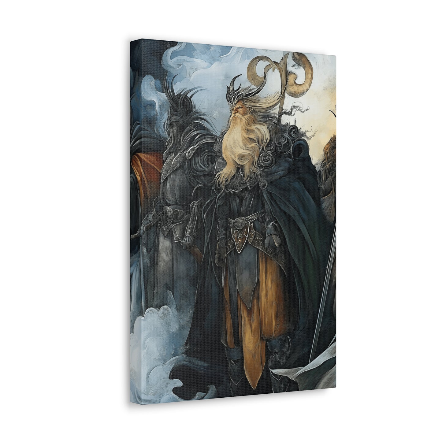 Canvas Wrap Warrior Leader Wall Art