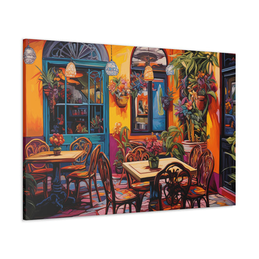 Canvas Gallery Wraps - Colorful Menu Plus Wall Art