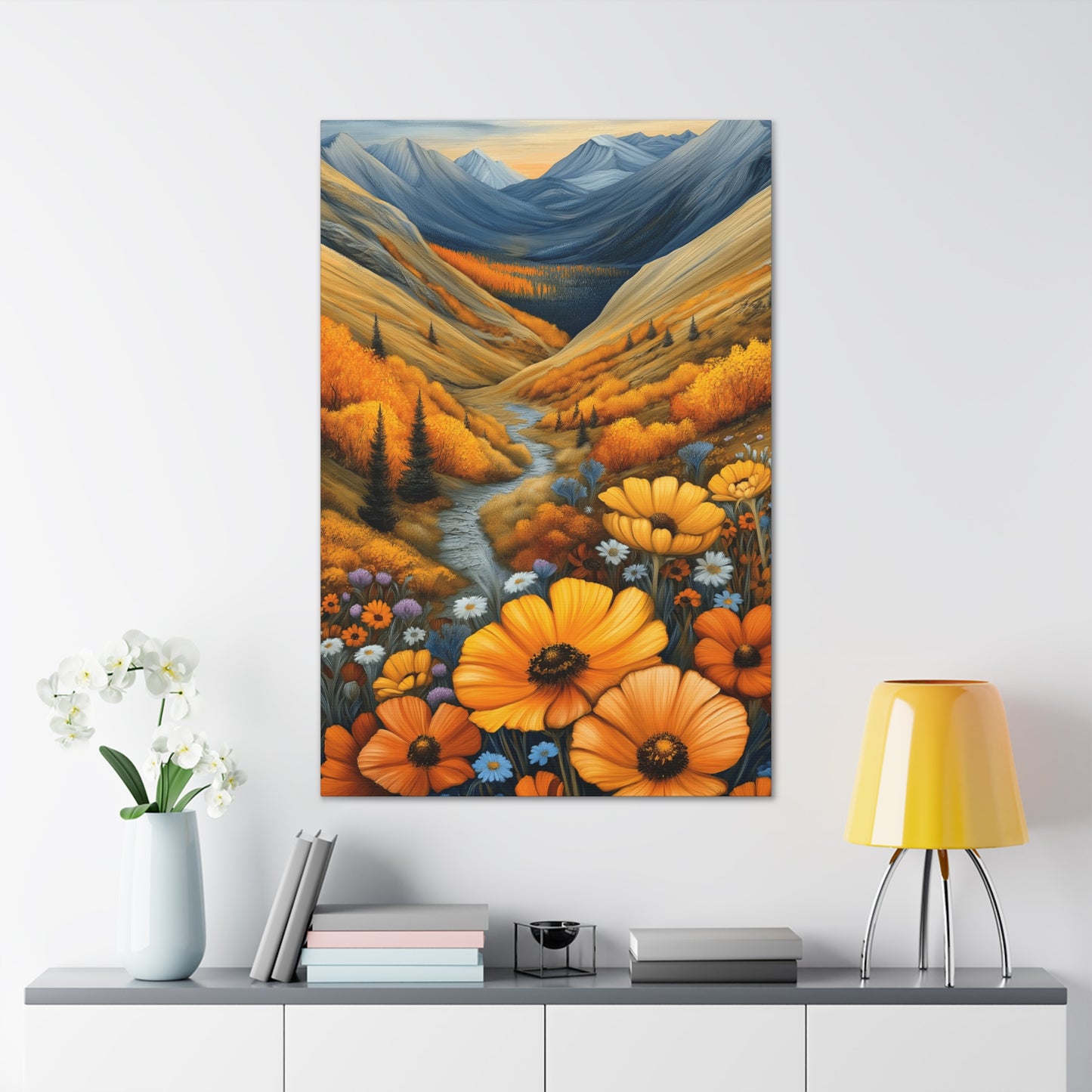 Canvas Gallery Wraps - Rocky Mountain Valley #2