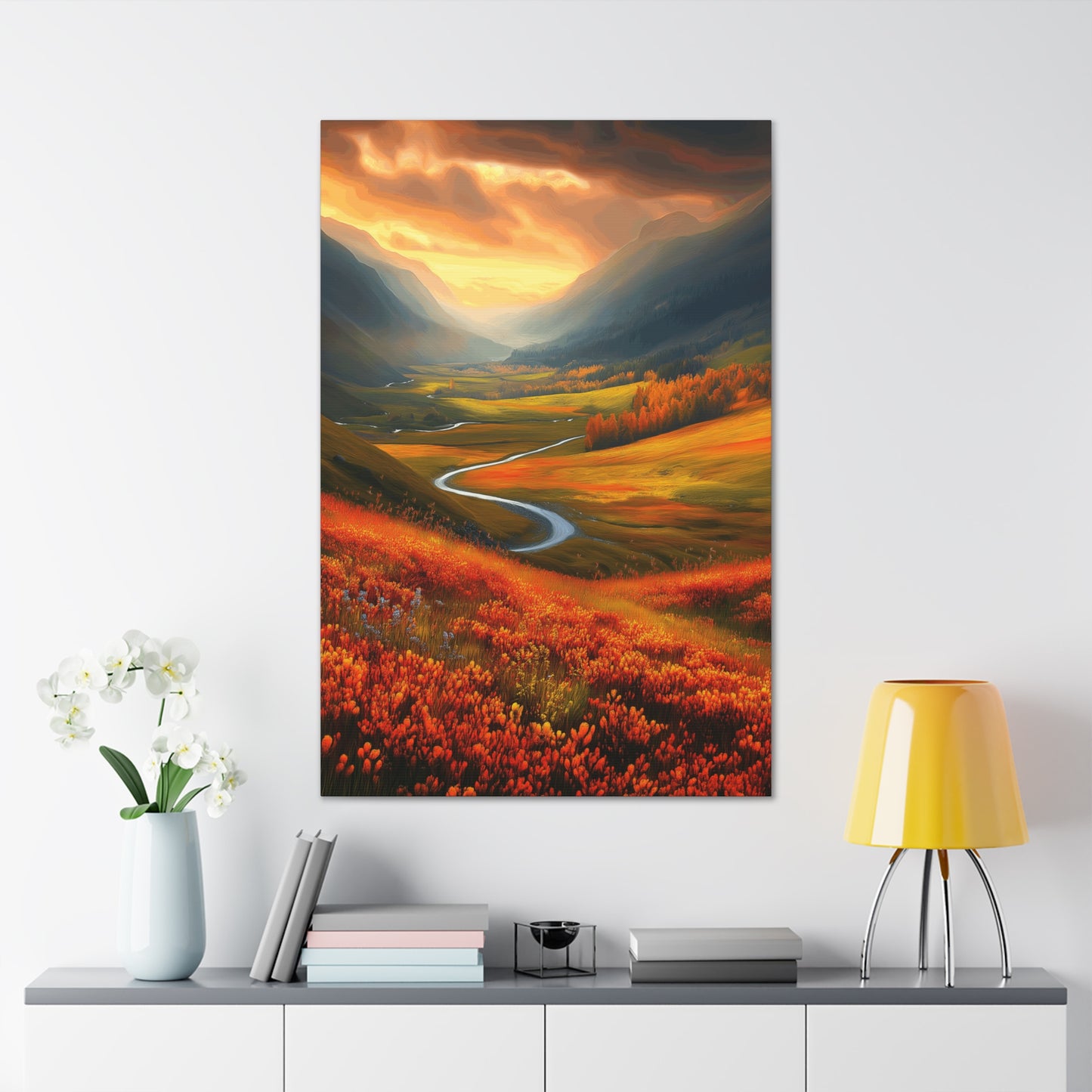 Canvas Gallery Wraps - Rocky Mt Valley #1