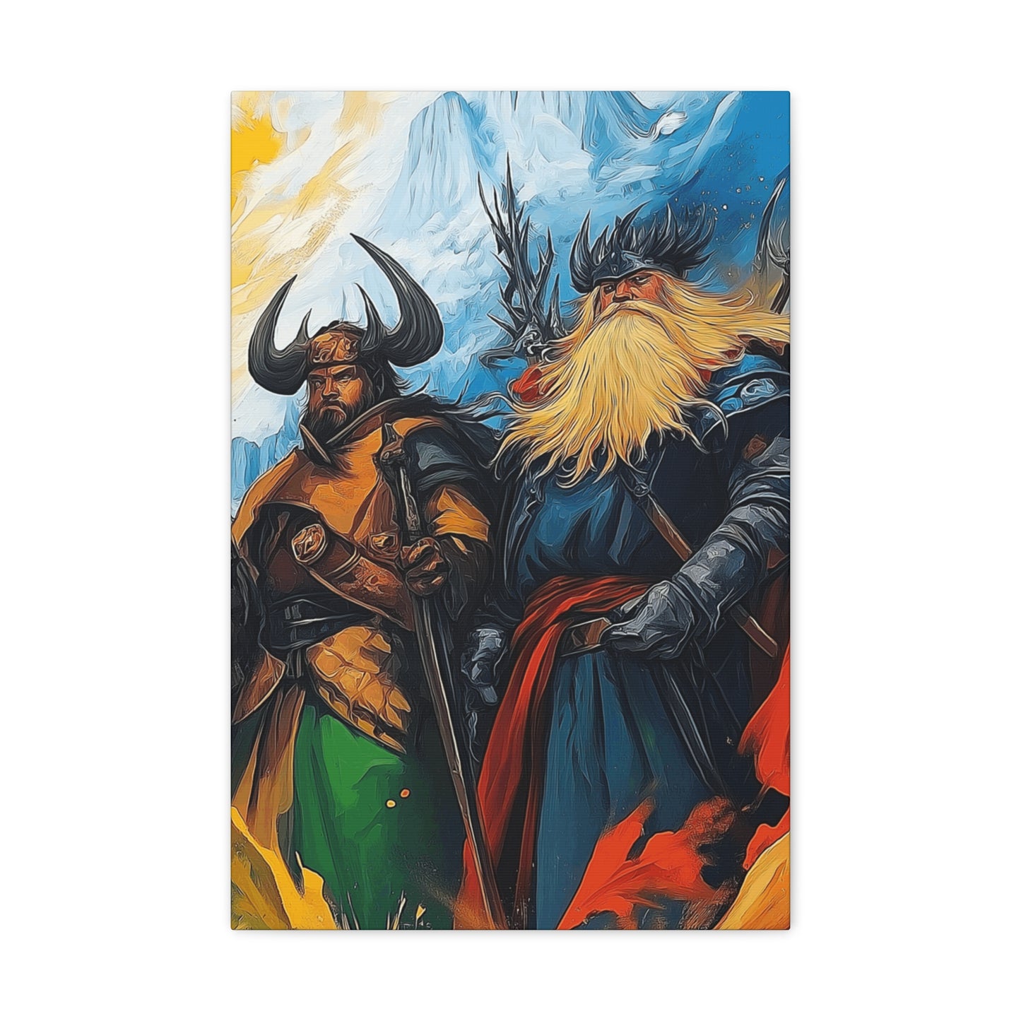 Canvas Gallery Wraps - Warriors 22 Wall Art