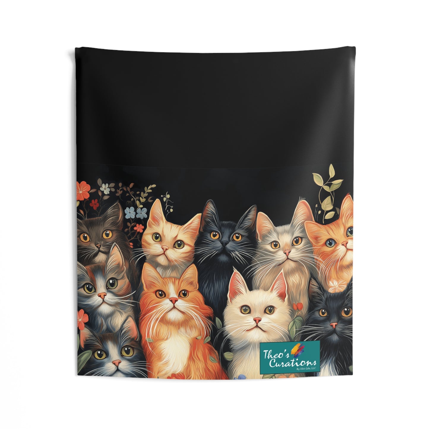 cats 1 Indoor Wall Tapestries