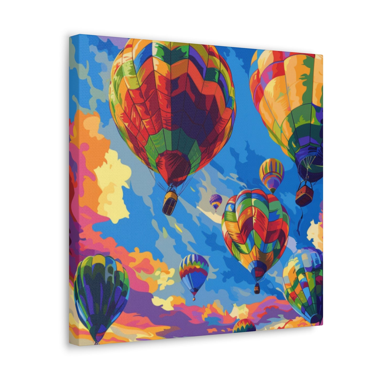 Hot Air Balloon v1 Canvas Gallery Wraps