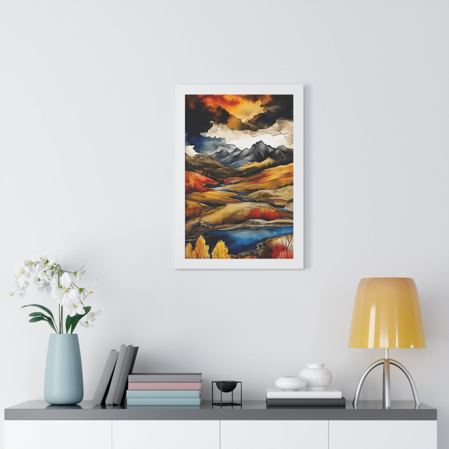 Vertical Poster - Majestic Mountains 2