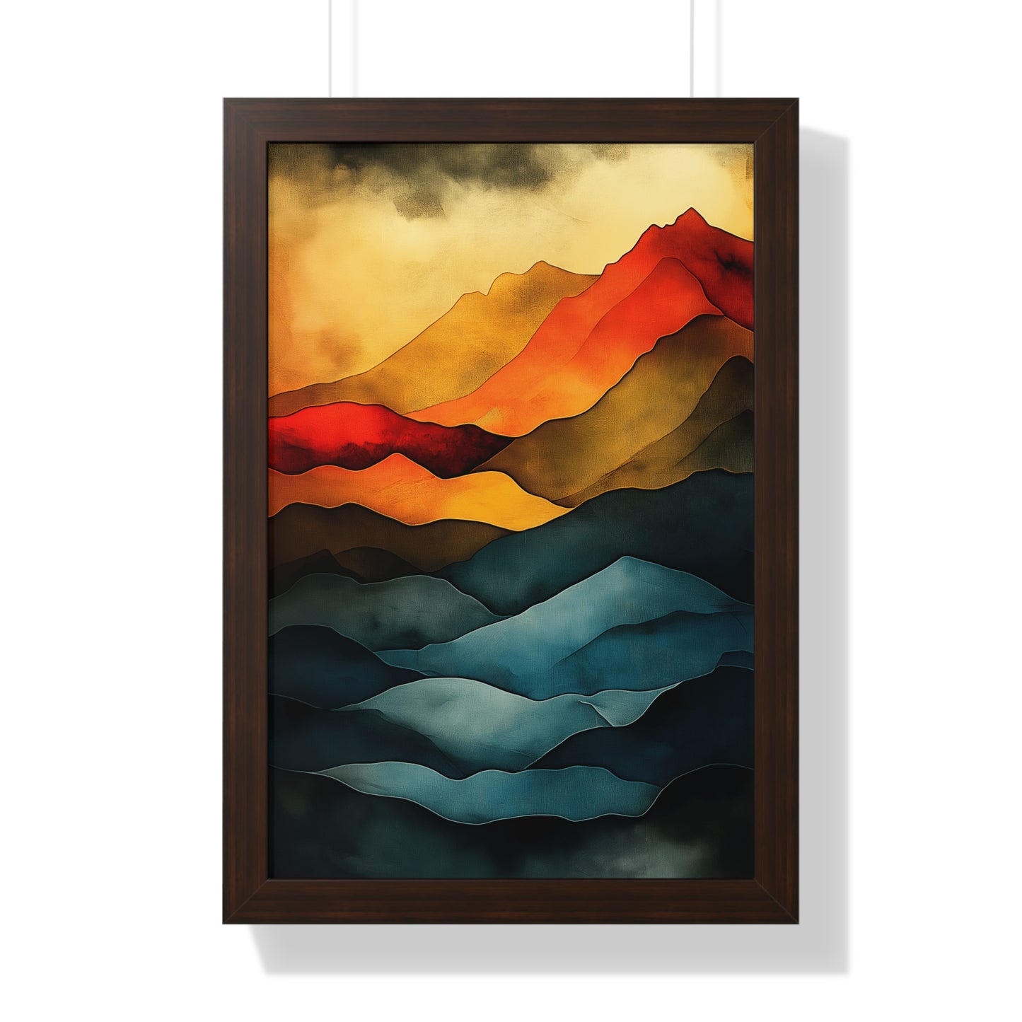 Vertical Poster - Bold Vision Colorado Rocky Mountains