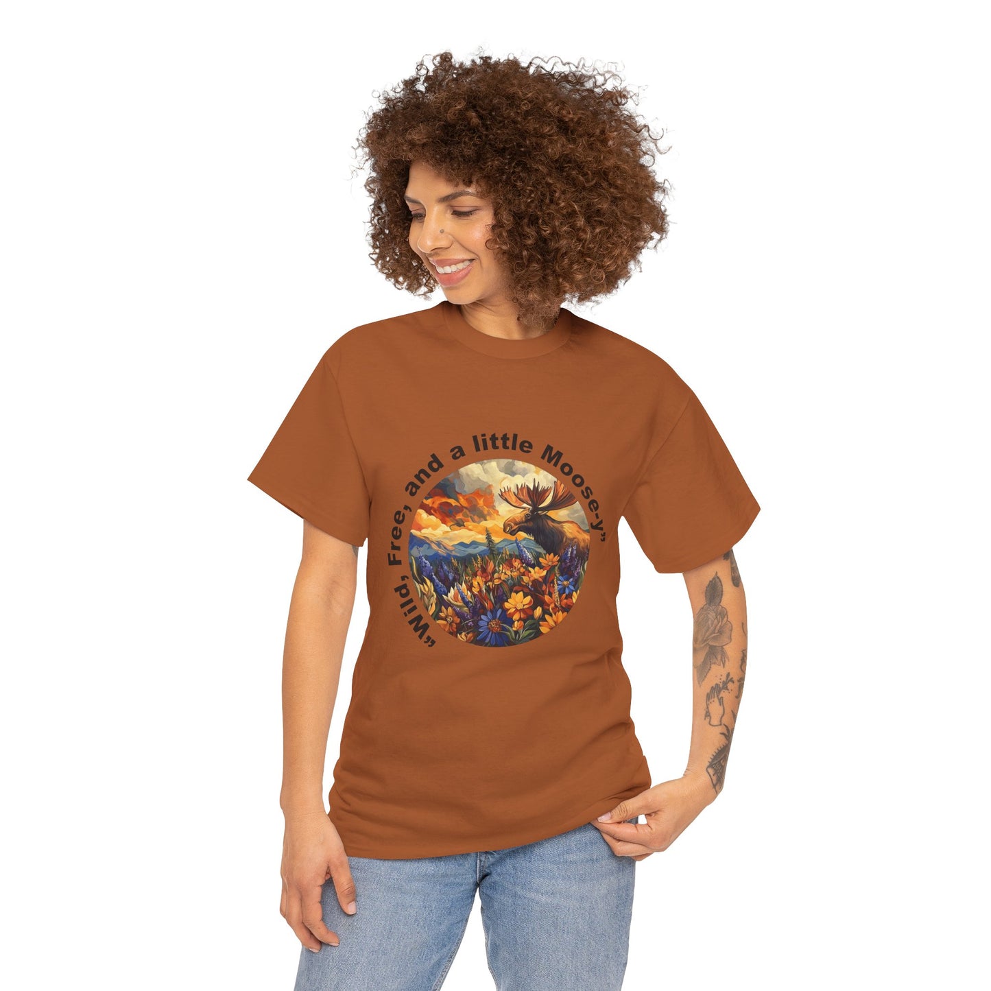 Wild and Free Moose T-Shirt