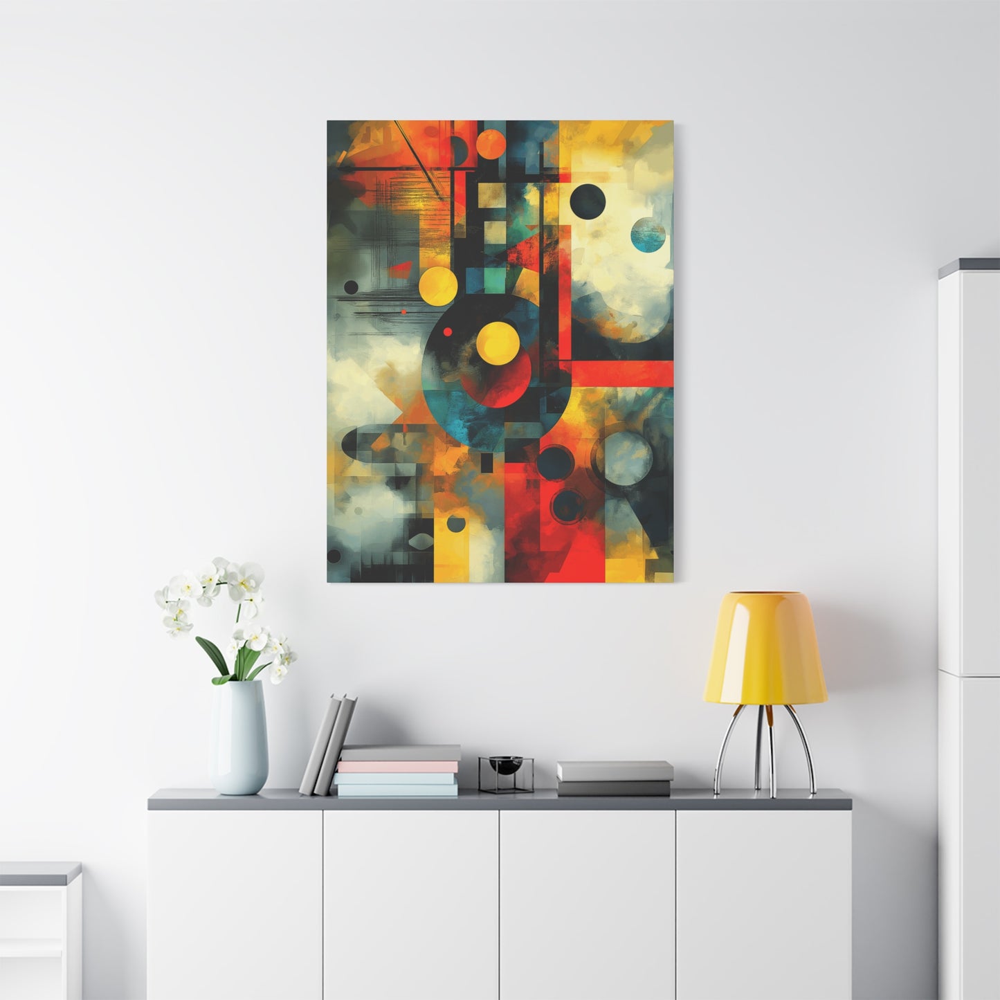 Modern Abstract Wall Art – Matte Canvas, Stretched 1.25"