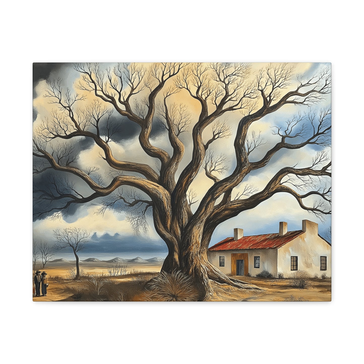 Canvas Gallery Wraps Clovis Tree #2