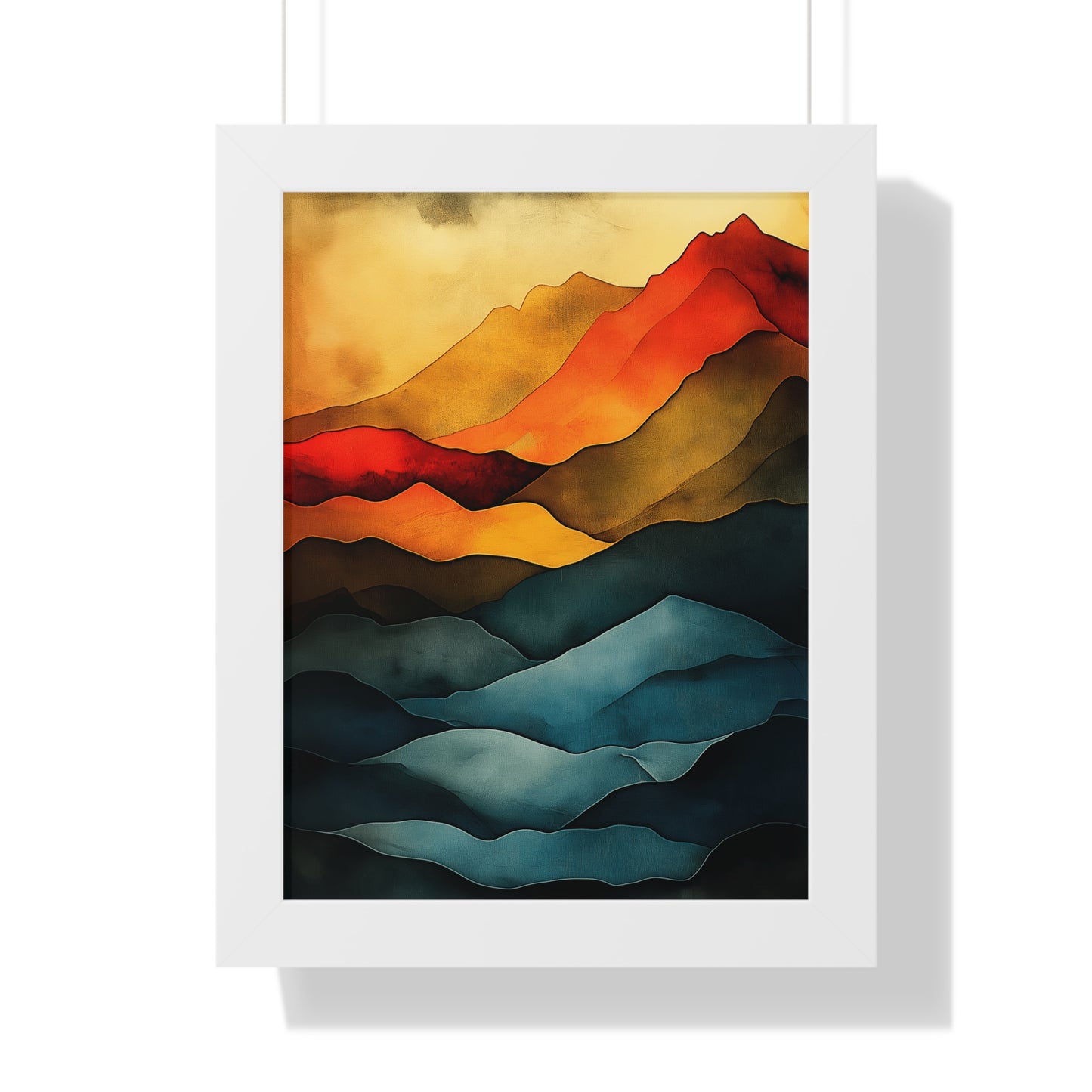 Vertical Poster - Bold Vision Colorado Rocky Mountains