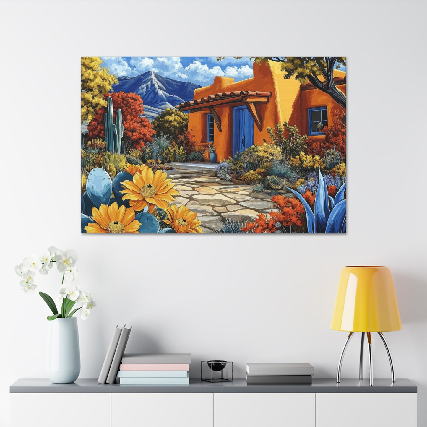 Canvas Gallery Wraps - New Mexico Echoes Casa 16 Wall Decor