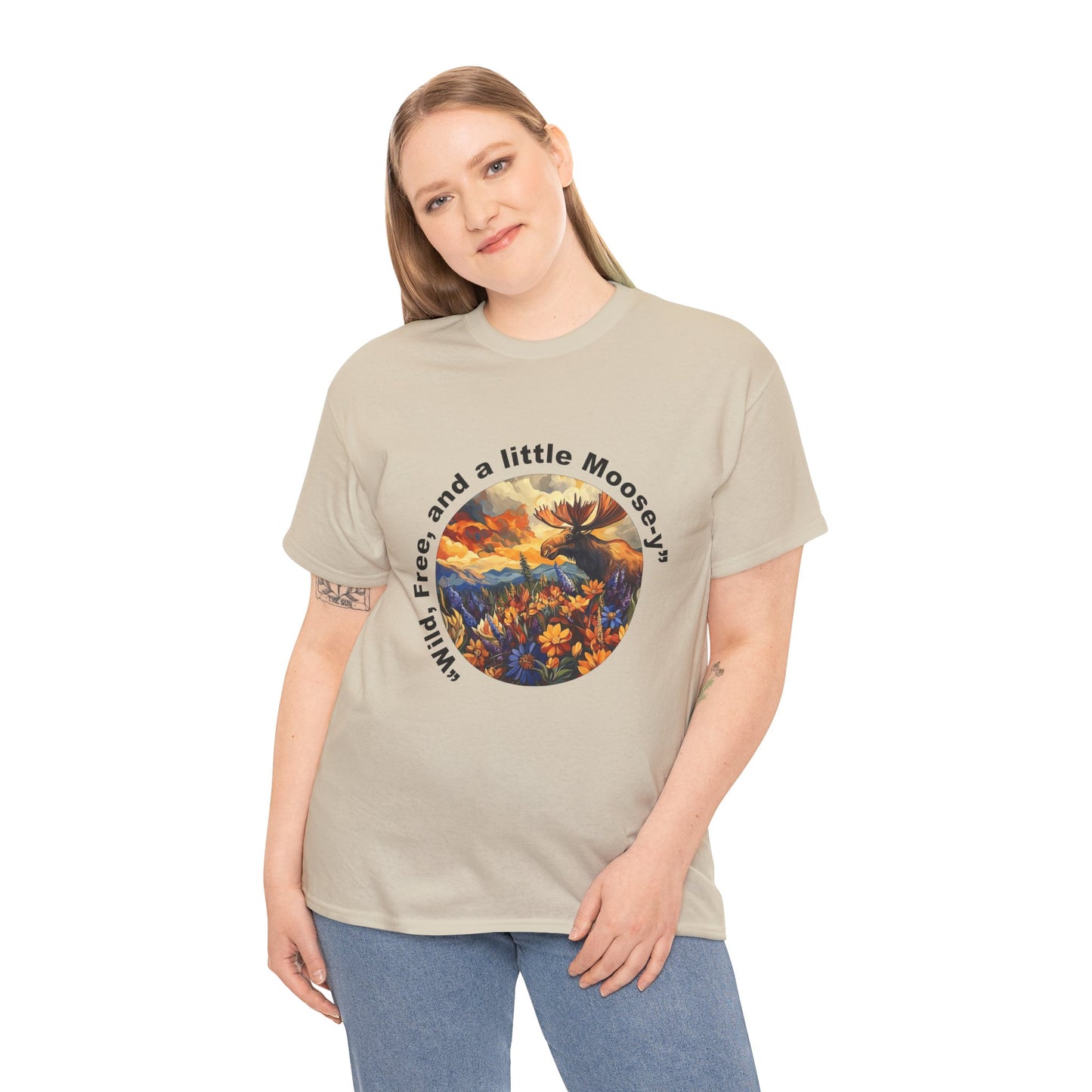 Wild and Free Moose T-Shirt