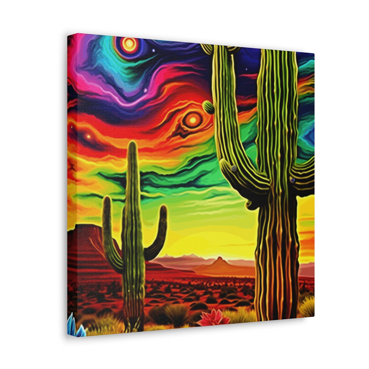 Cactus Sky 1 Canvas Gallery Wrap