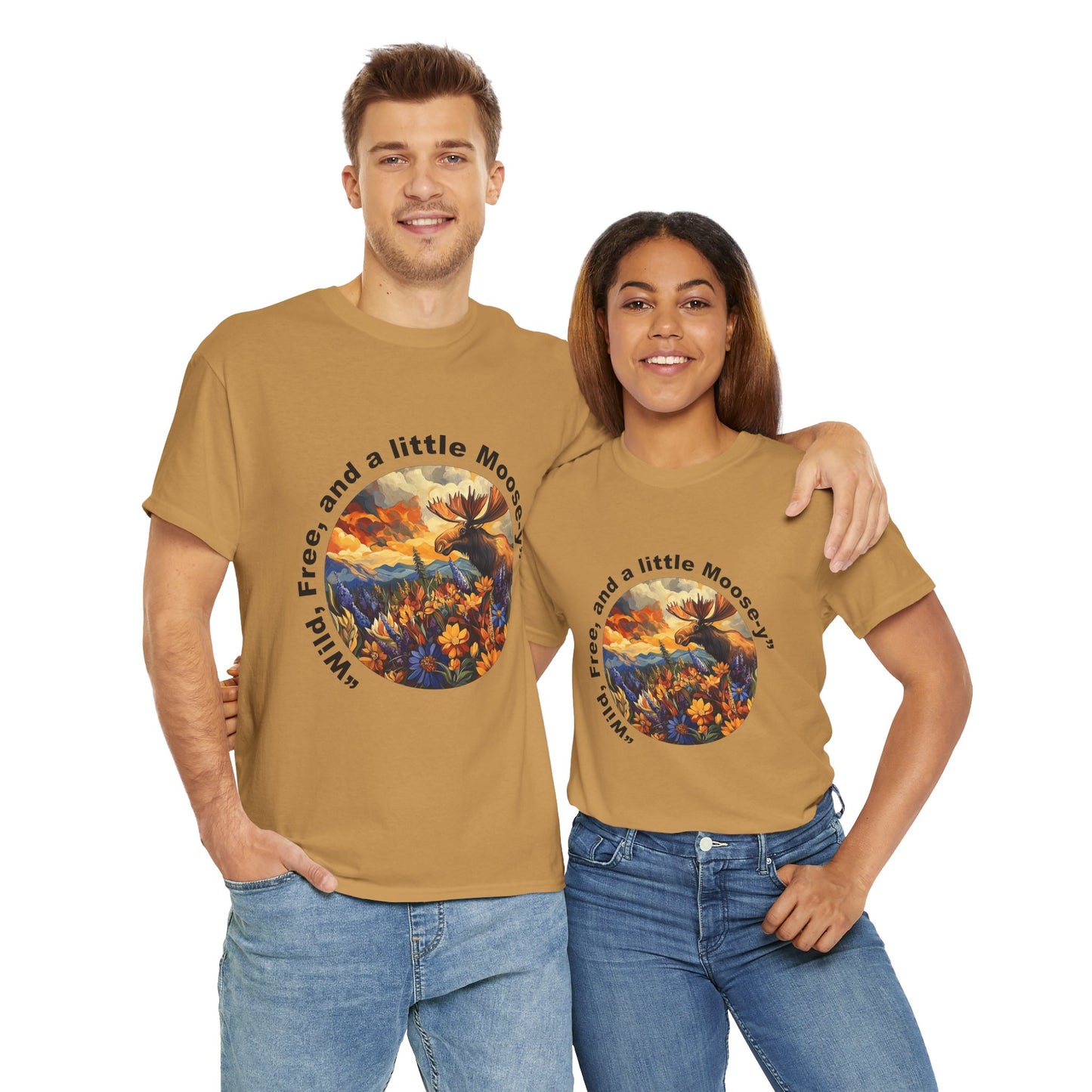 Wild and Free Moose T-Shirt