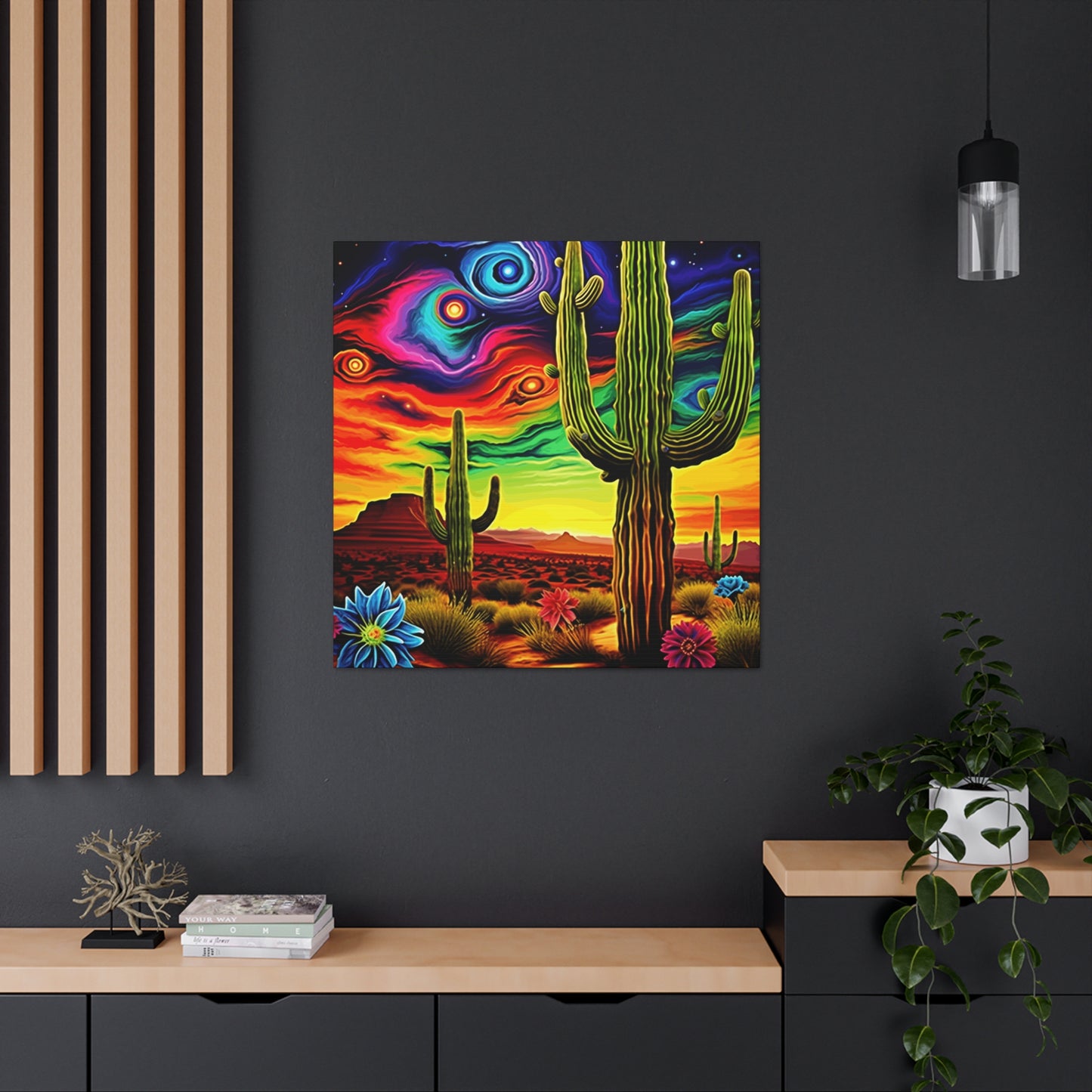 Saguaro Sky 2a Canvas Gallery Wraps