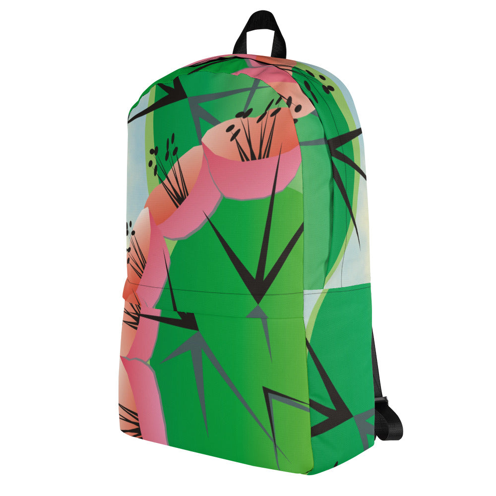 Cacti Green Backpack
