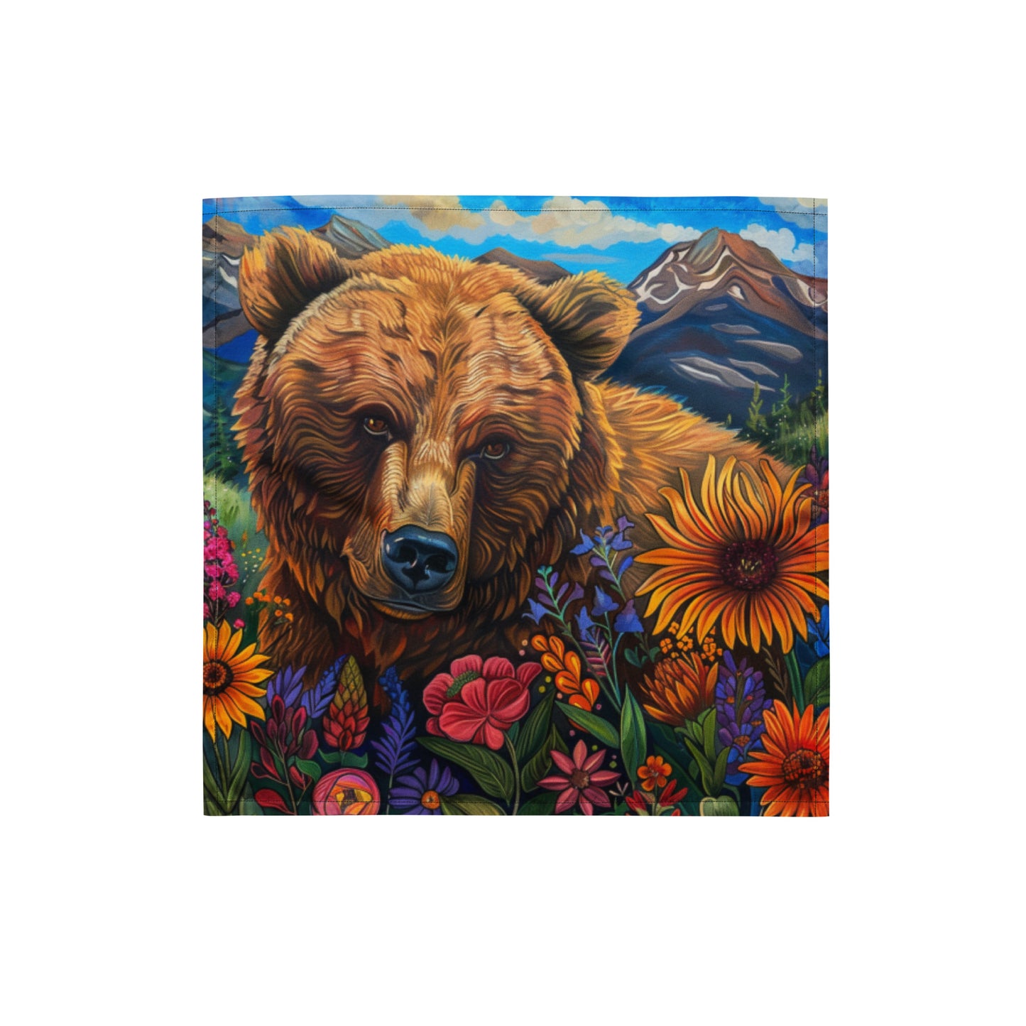 Brown Bear bandana