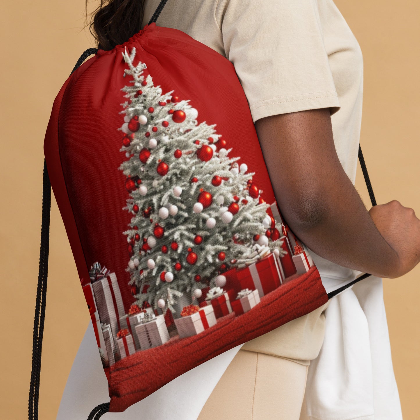 Christmas Tree Gifts 1 Drawstring bag