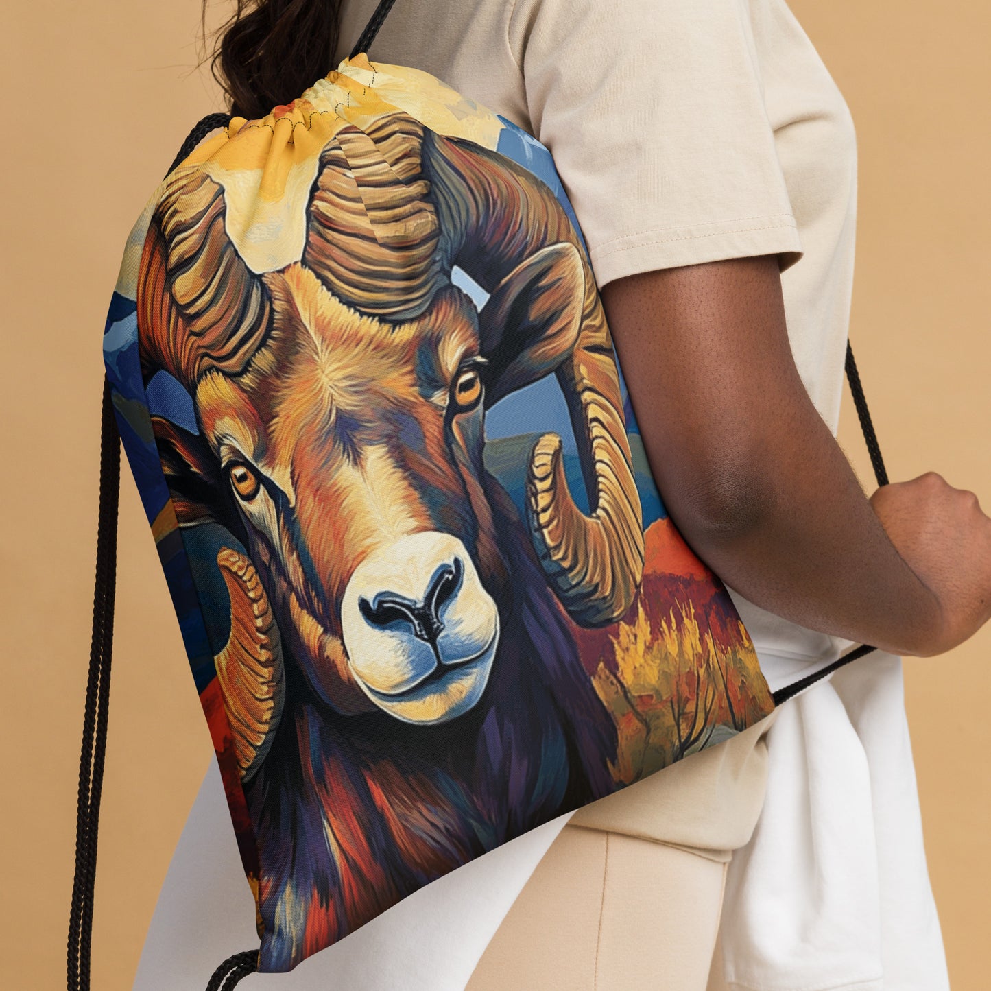 Bighorn Drawstring bag