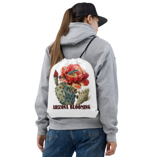 Az Blooming Drawstring bag