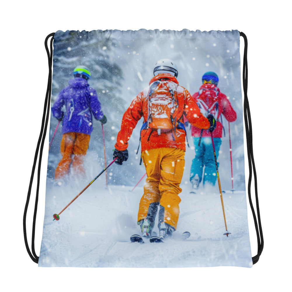 Ski Co Drawstring bag