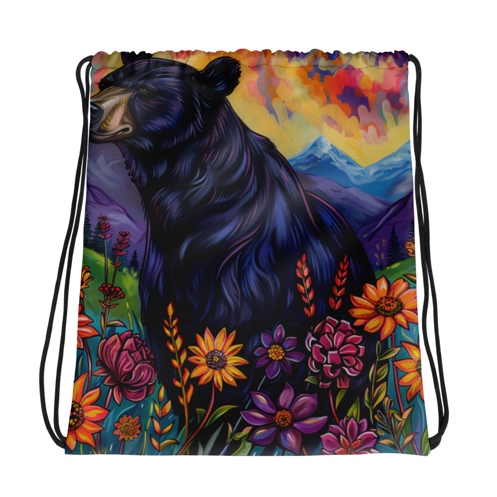 CO Black Bear 22 Drawstring bag