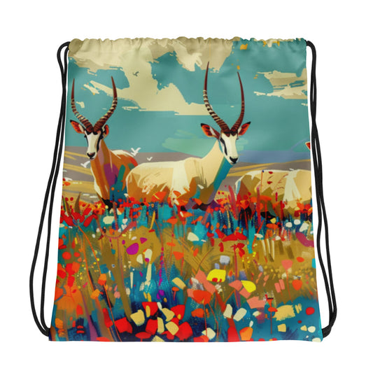 Antelope Plains Drawstring bag