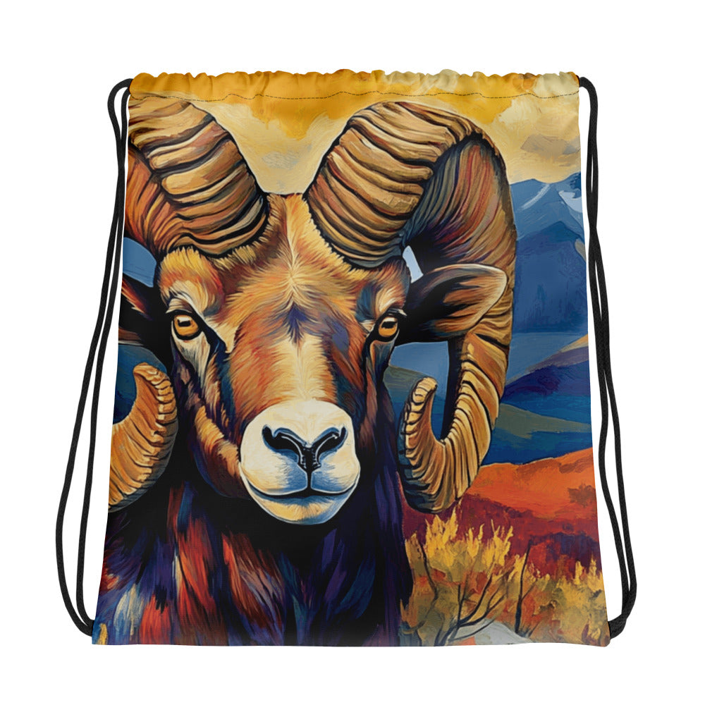 Bighorn Drawstring bag