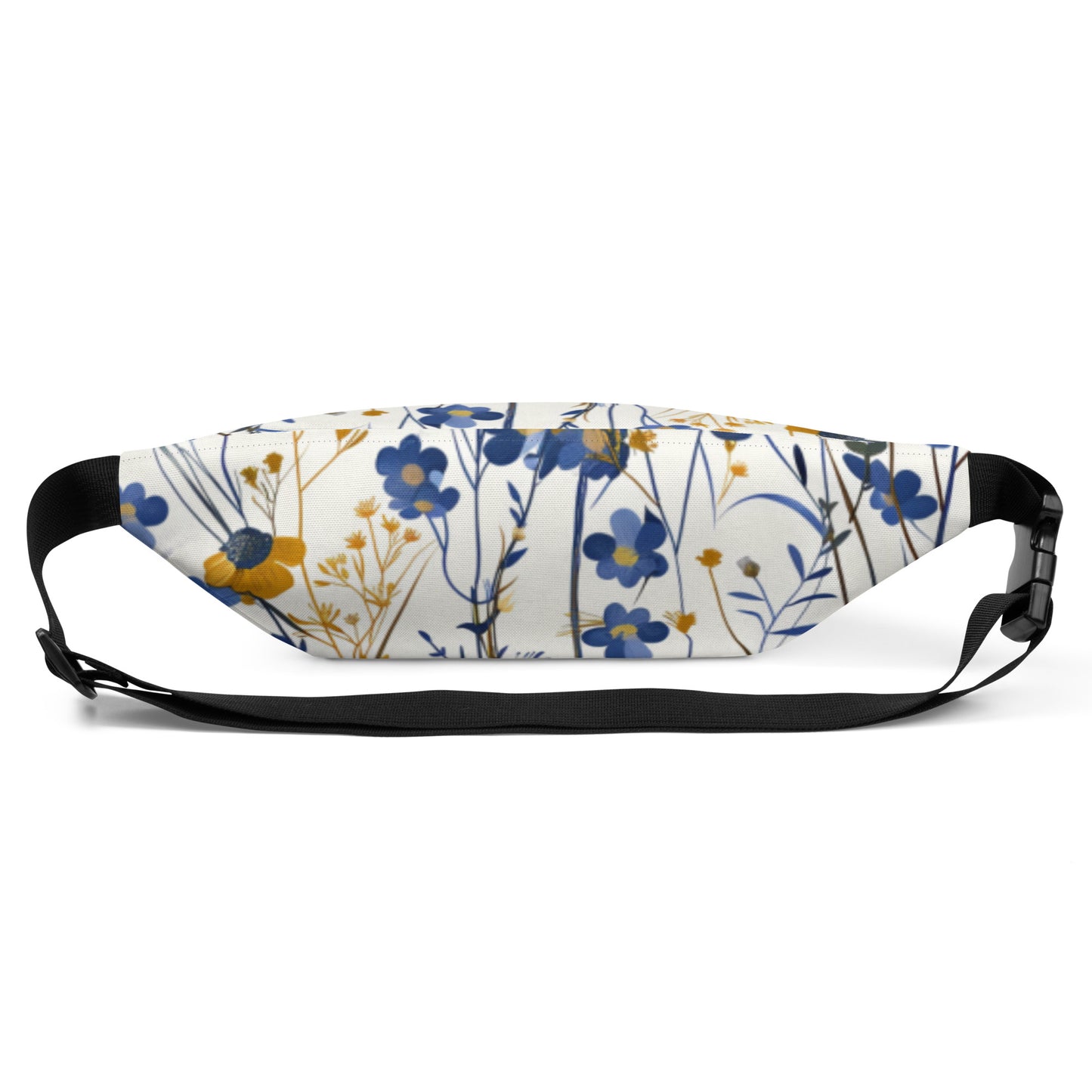 Blue Wild Flowers Fanny Pack