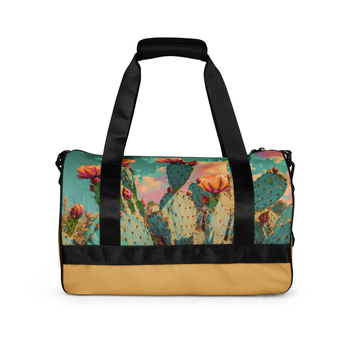 Prickly Pear Cactus gym bag