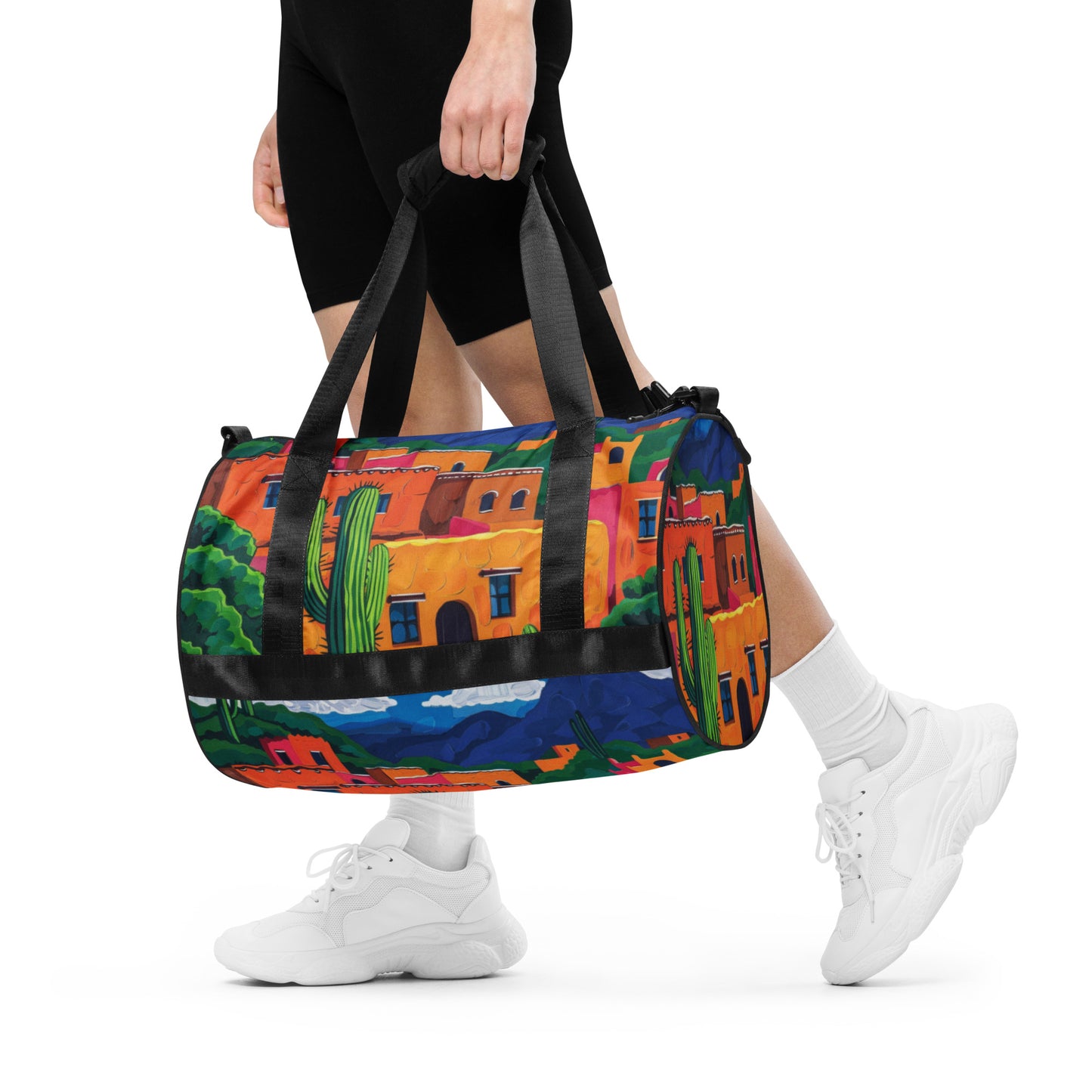 NM Street Scene gym bag