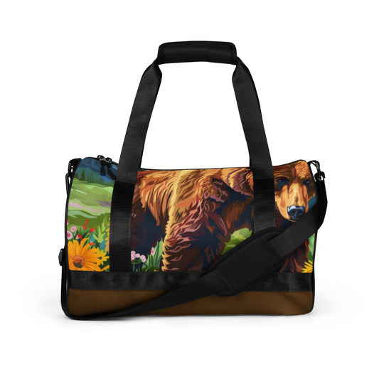 Brown Bear 5a gym bag