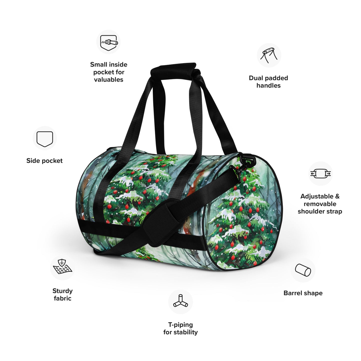 CT Forest 1 All-over print gym bag