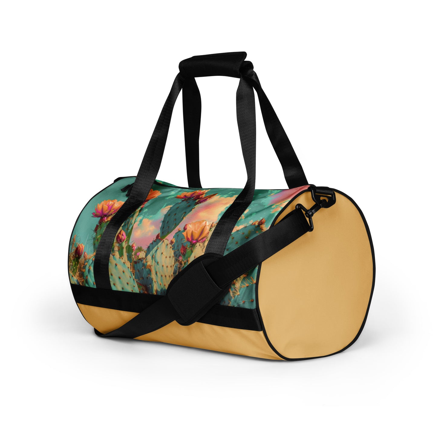 Prickly Pear Cactus gym bag