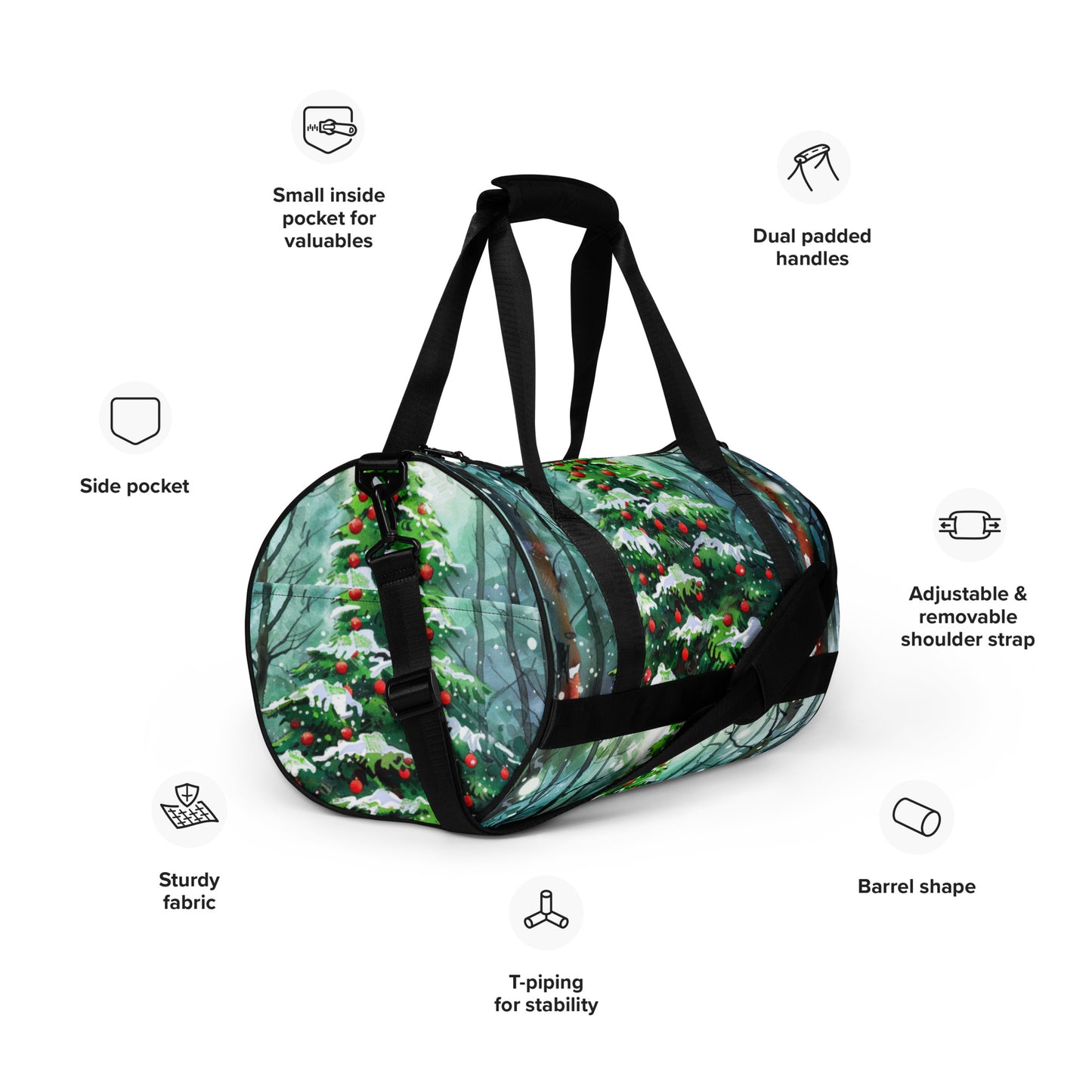 CT Forest 1 All-over print gym bag