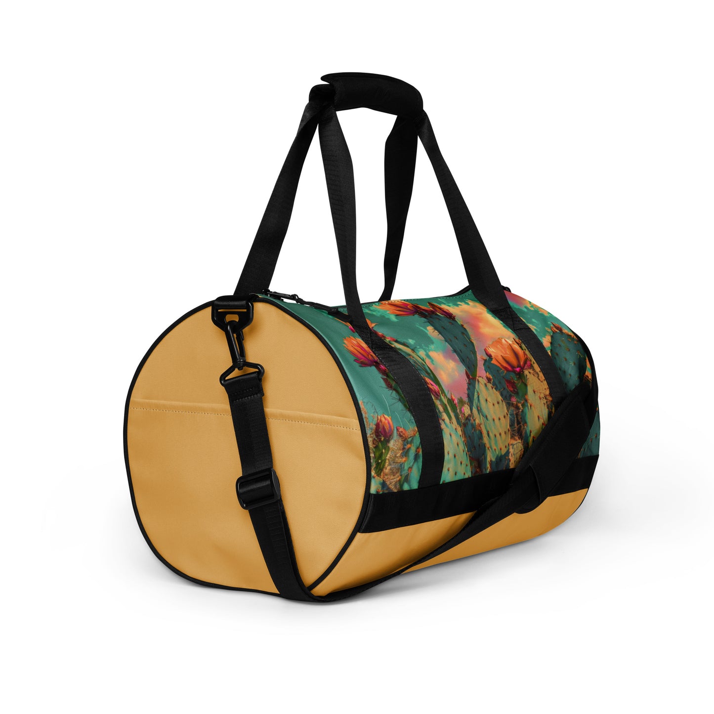 Prickly Pear Cactus gym bag