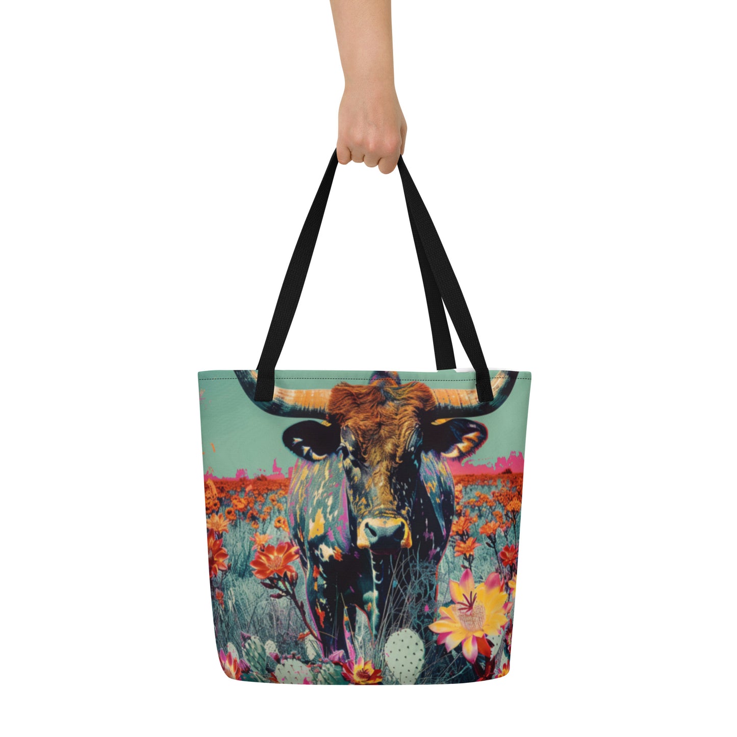 Long Horn 1 Tote Bag