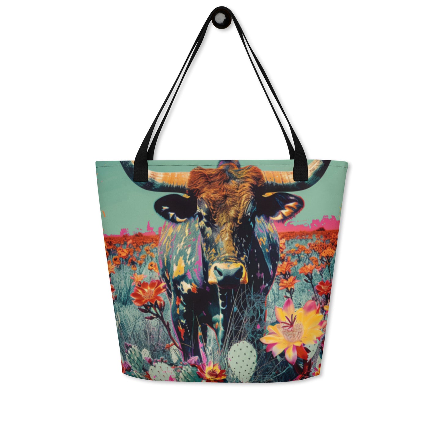 Long Horn 1 Tote Bag