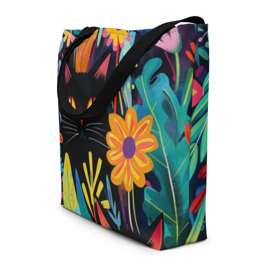 Cats 1 Large Tote Bag