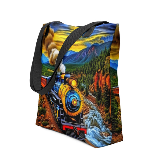 Scenic Train Tote bag